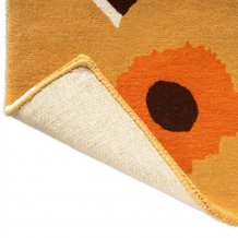 Designový vlněný koberec Marimekko Unikko žlutý 132406 Brink & Campman