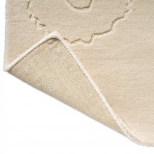 Designový vlněný koberec Marimeko Piirto Uniko bílý Brink & Campman