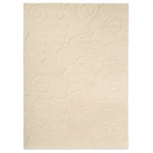 Designový vlněný koberec Marimeko Piirto Uniko bílý Brink & Campman