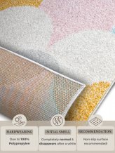 Dětský koberec Adventures 105950 Cream Multicolor