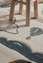 Dětský koberec Adventures 106209 Cream Multicolor