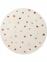 Dětský koberec Adventures 106210 Cream Multicolor kruh