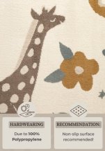 Dětský koberec Adventures 106213 Cream Multicolor