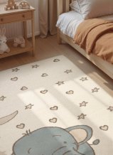 Dětský koberec Adventures 106408 Cream Multicolor