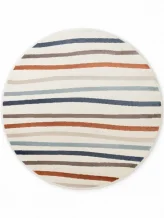 Dětský koberec Adventures 106410 Cream Multicolor kruh
