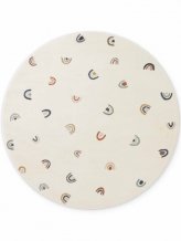 Dětský koberec Adventures 106414 Cream Multicolor kruh