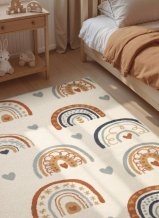 Dětský koberec Adventures 106415 Cream Multicolor