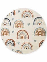 Dětský koberec Adventures 106415 Cream Multicolor kruh