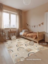 Dětský koberec Adventures 106416 Beige Multicolor