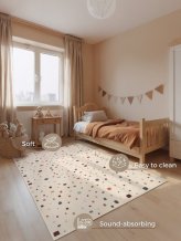 Dětský koberec Adventures 106419 Cream Multicolor