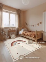 Dětský koberec Adventures 106420 Cream Multicolor