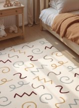 Dětský koberec Adventures 106422 Cream Multicolor
