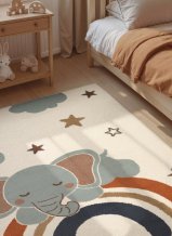 Dětský koberec Adventures 106430 Cream Multicolor