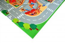 Dětský koberec Hrací koberec Město  s přístavem 1001063