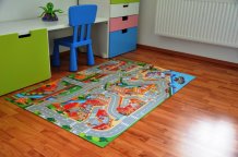 Dětský koberec Hrací koberec Město  s přístavem 1001063