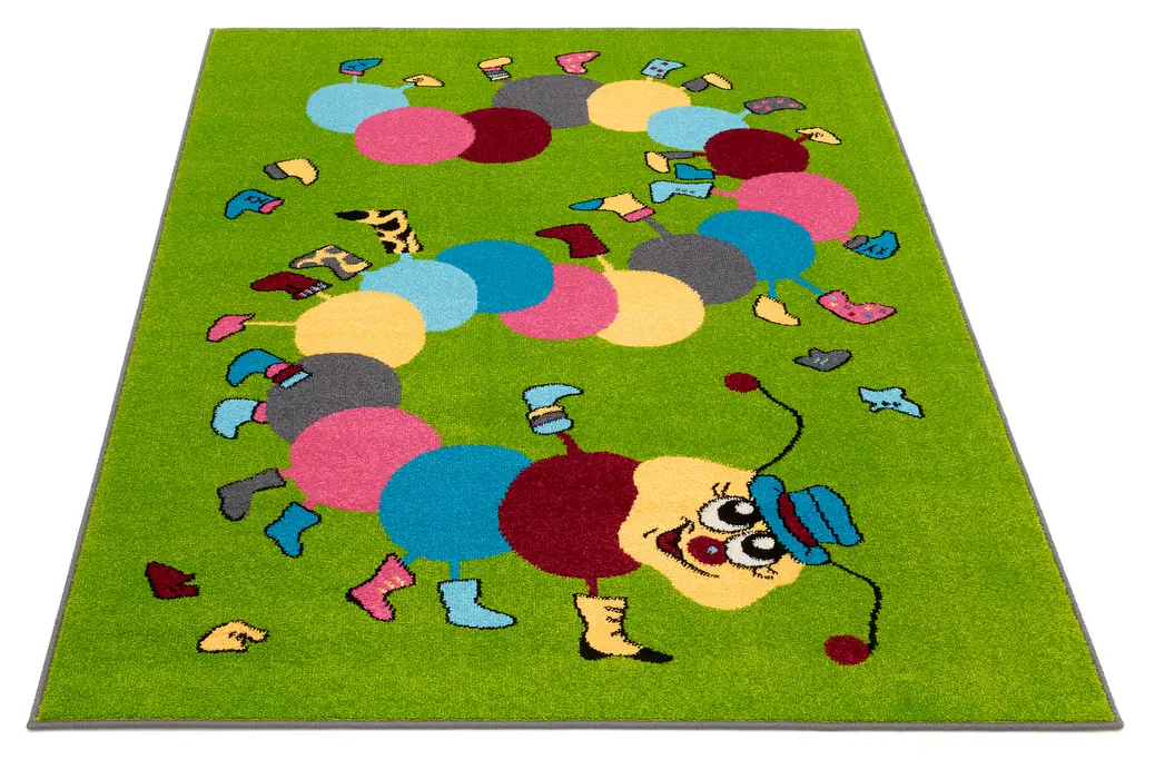 Dětský koberec Iwo zelený