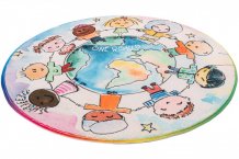 Dětský koberec Juno 477 world