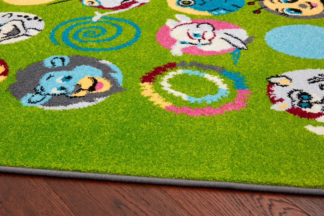 Dětský koberec Sus zelený