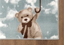 Dětský koberec Teddies mint