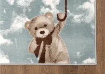 Dětský koberec Teddies mint