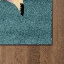 Dětský koberec Tom azure