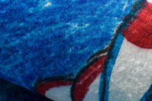 Dětský kusový koberec Bambino 2265 Rocket Space blue