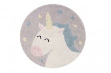 Dětský kusový koberec Believe in Yourself kruh