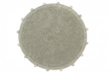 Dětský kusový koberec Bubbly Olive kruh