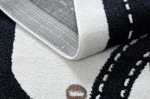 Dětský kusový koberec Fun Track cream