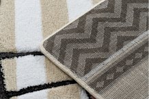 Dětský kusový koberec Petit Birds cream