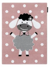 Dětský kusový koberec Petit Dolly sheep pink