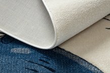 Dětský kusový koberec Petit E1593 Teddy bear cream