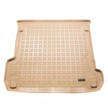 Gumová vana Audi Q7 2018-2025 (5 i 7 míst, béžová) 28mm okraj
