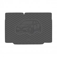 Gumová vana do kufru Renault Clio 2020- (hb) Rigum