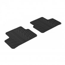 Gumové autokoberce Mercedes GLA-Class 2013-2019 (X156, zadní) GLE