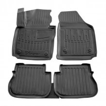 Gumové autokoberce Volkswagen Caddy 2004-2020 (5 míst, 2x posuvné zadní dveře) STI