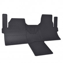 Gumové autokoberce Volkswagen T7 Caravelle 2025- (2 míst + tunel) RIG