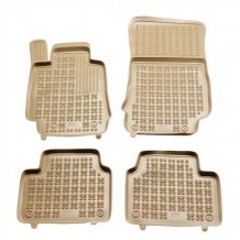 Gumové koberce Alfa Romeo Giulia 2016- (verze 4x2) - 28 mm okraj