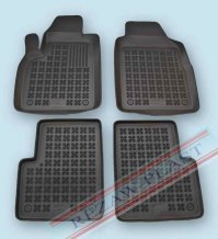Gumové koberce Fiat 500 2007-2024 - 28 mm okraj