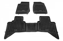 Gumové koberce Isuzu D-Max 2012-2019 - 28 mm okraj