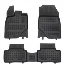 Gumové koberce Peugeot e-3008 2024- (elektrická verze) - 28 mm okraj