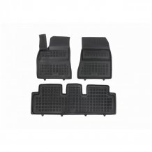 Gumové koberce Tesla Model 3 2023- - 28 mm okraj