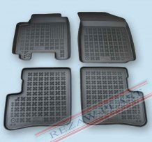 Gumové koberce Toyota Yaris 1998-2005 (5 dveří, hasicí přístroj u řidiče) - 28 mm okraj