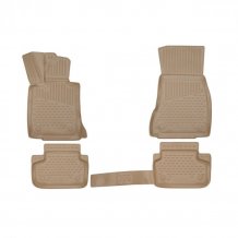 Gumové koberečky BMW 5 2017-2023 (G30) - Novline 28 mm okraj