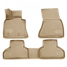 Gumové koberečky BMW X5 2013-2018 (F15, II. jakost) - Novline 28 mm okraj