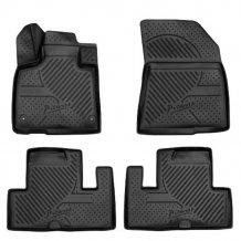 Gumové koberečky Citroen C4 Picasso 2013-2022 (5 míst) - Novline 28 mm okraj