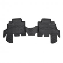 Gumové koberečky Jeep Wrangler 2007-2018 (zadní) - Novline 28 mm okraj
