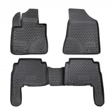 Gumové koberečky Kia Sorento 2009-2012 - Novline 28 mm okraj