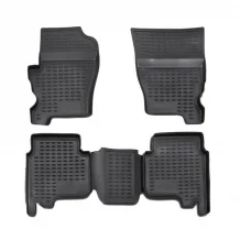 Gumové koberečky Land Rover Discovery 2004-2009 (výbava HSE) - Novline 28 mm okraj