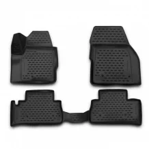 Gumové koberečky Land Rover Freelander 2013-2015 (po facelift) - Novline 28 mm okraj